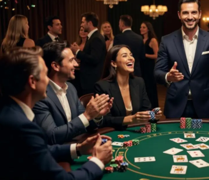 Momentka z pokerového eventu Prehledix